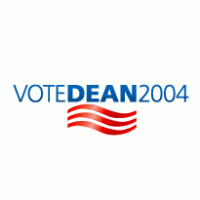 Vote Dean 2004 Logo Vector