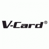 V-Card Logo PNG Vector