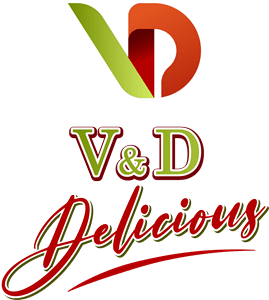 V & D Delicious Logo Vector