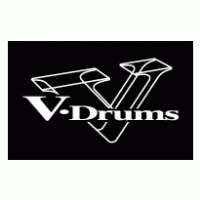 V-Drums Logo PNG Vector