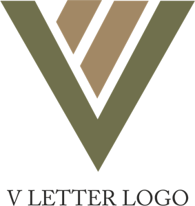 V E Letter Logo PNG Vector