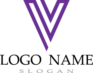 V letter and symbols Logo PNG Vector