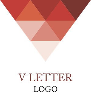 V Letter Diamond Inspiration Logo PNG Vector