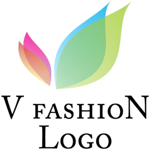 V Letter Fashion Logo PNG Vector