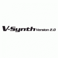 V-Synth Version 2.0 Logo Vector