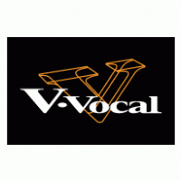 V-Vocal Logo PNG Vector
