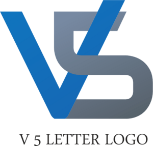 V5 Letter Logo PNG Vector