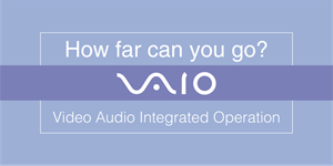 Vaio - How far can you go? Logo PNG Vector