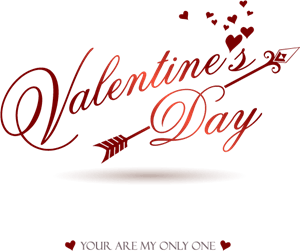 Valentine's Day Logo Vector