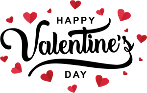 Valentine’s day Logo PNG Vector