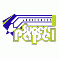 Variedades Super Papel Logo Vector