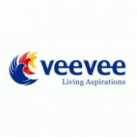 vee vee ' living aspirations ' Logo Vector