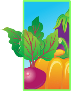 Vegetable Food Logo PNG Vector