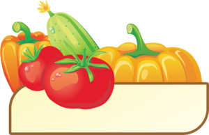 Vegetables Food Logo PNG Vector