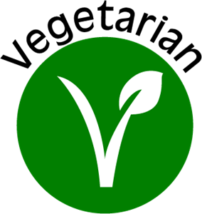 Vegetarian Logo PNG Vector