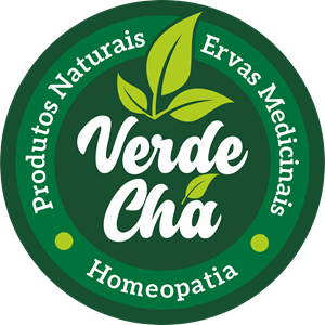 VERDE CHÁ Homeopatia e Produtos Naturais Logo Vector