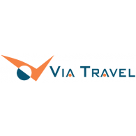 Via Travel Logo PNG Vector