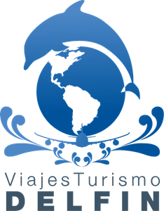 Viajes Turismo Delfin Logo PNG Vector