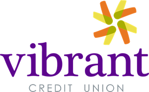Vibrant Credit Union Logo Vector