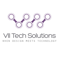VII Tech Solutions Logo Vector