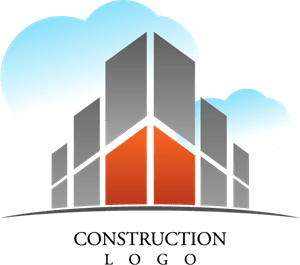Villa Building Construction Logo PNG Vector