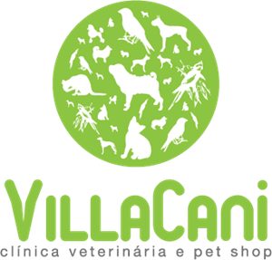 VILLACANI CLÍNICA VETERINÁRIA E PET SHOP Logo Vector