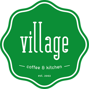 Village Coffee & Kitchen Logo PNG Vector