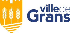 Ville de Grans Logo PNG Vector