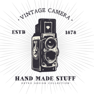 vintage camera logo