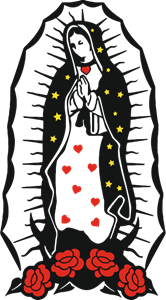 Virgen de Guadalupe Logo Vector