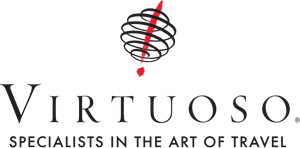 Virtuoso Travel Logo Vector