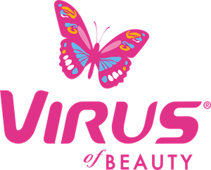 Virus of Beauty Logo PNG Vector
