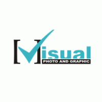 Visual Photo and Graphic Logo Vector