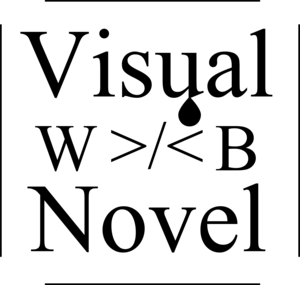 Visual Web Novel Logo PNG Vector