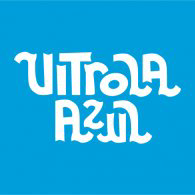 Vitrola Azul Logo Vector
