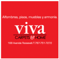 Viva Carpets & Home Logo Vector
