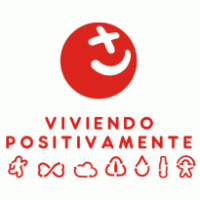 Viviendo Positivamente Logo PNG Vector