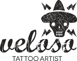 Vloso Tattoo Artist Logo Vector