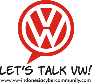 Volkswagen Indonesia Cyber Community-tagline Logo PNG Vector