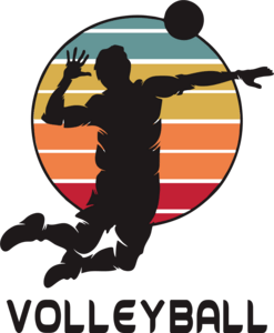VOLLEYBALL PLAYER Logo PNG Vector