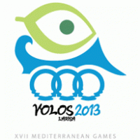 Volos and Larisa 2013, Mediterranean Games Logo Vector