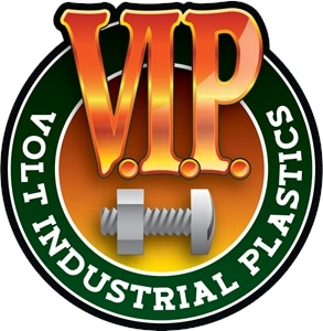 Volt Industrial Plastics - V.I.P Plastics Logo PNG Vector