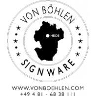 von Böhlen Signware Logo Vector