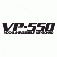 VP-550 Vocal & Ensemble Keyboard Logo PNG Vector