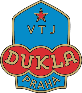 VTJ Dukla Praha 50's - 60's Logo Vector