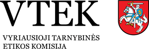 Vyriausioji Tarnybinės Etikos Komisija (VTEK) Logo Vector