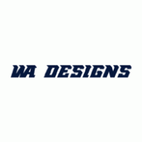WA Designs Logo Vector