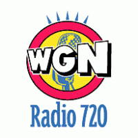 WGN Radio 720 Logo Vector