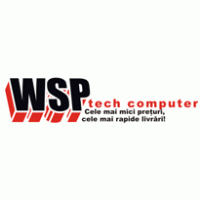 WSP Tech Computer Logo PNG Vector
