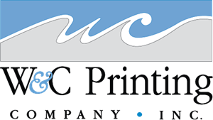 W&C Printing Company Logo PNG Vector